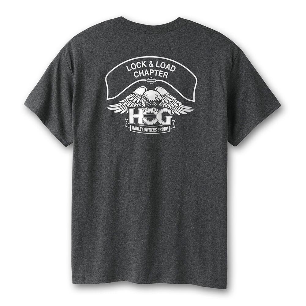 Short Sleeve Charcoal Heather Chapter T-Shirt | Norscot HOG