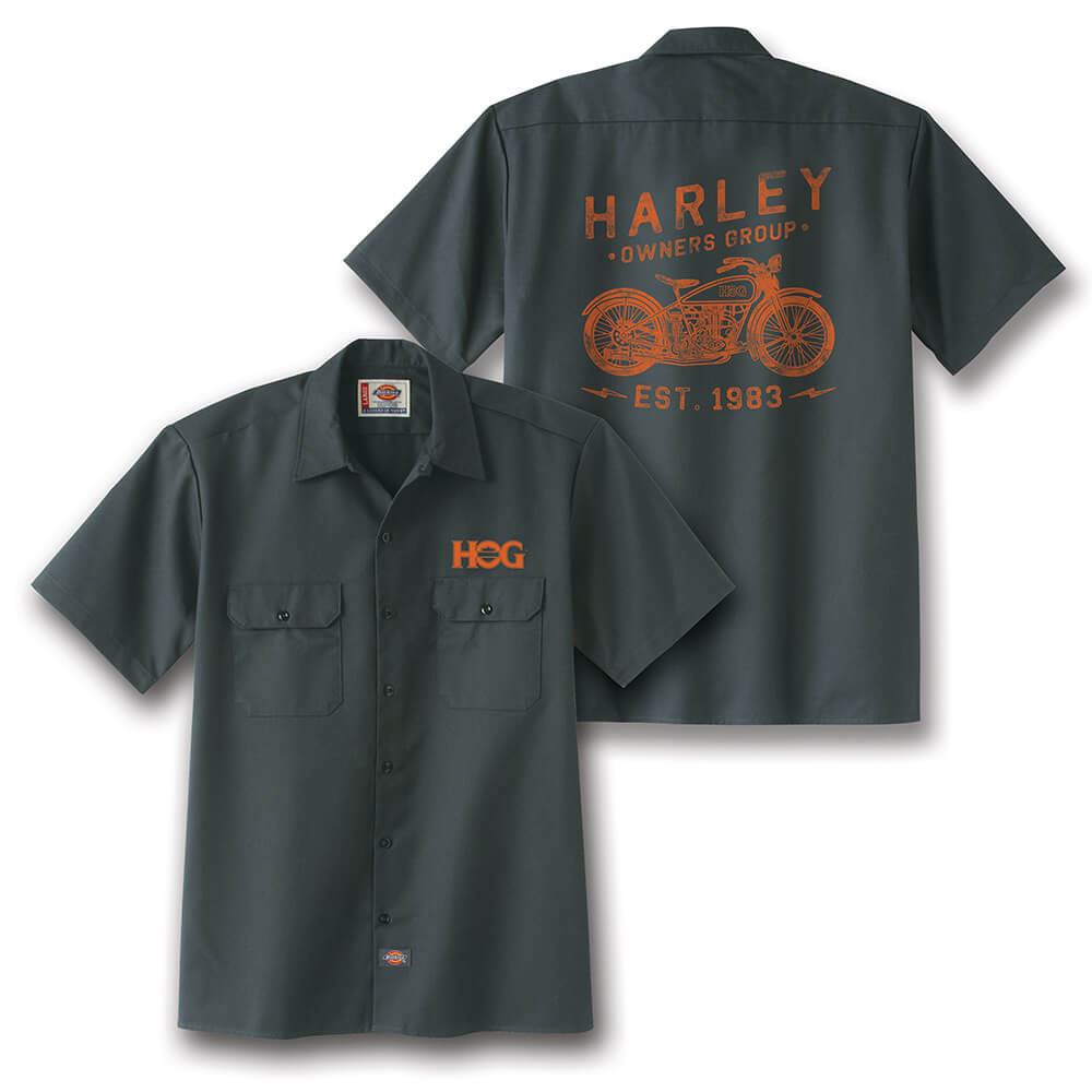 Dickies Motorcycle Work Shirt | Norscot HOG Store